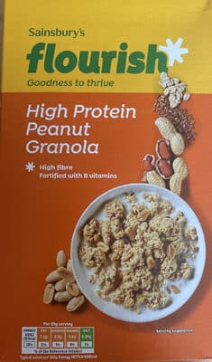 High Protein Peanut Granola