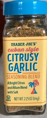 Cuban Style Citrusy Garlic Seasoning Blend
