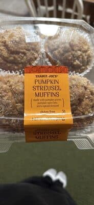 Pumpkin Streusel Muffins