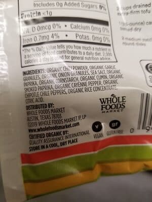 Organic Taco Seasoning