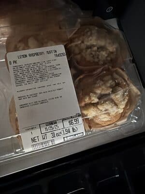 Lemon Raspberry Muffin