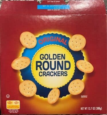 Original Golden Round Crackers