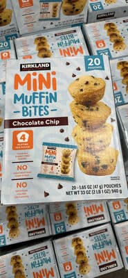 Mini Muffin Bites Chocolate Chip