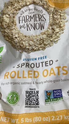 Sprouted Rolled Oats