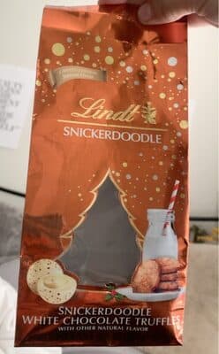 Snickerdoodle white chocolate truffles