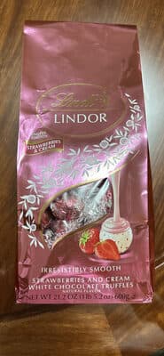 Strawberries & Cream White Chocolate Truffles