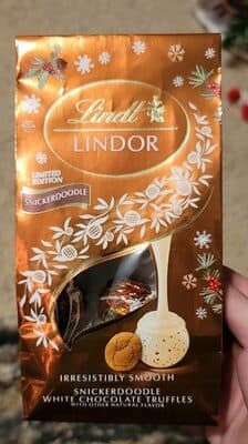 Snickerdoodle White Chocolate Truffles