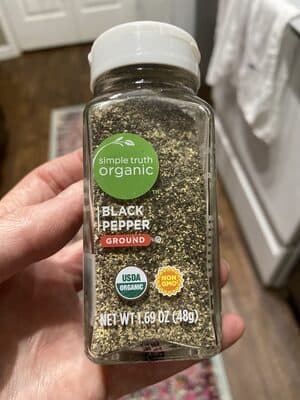 Ground Black Pepper