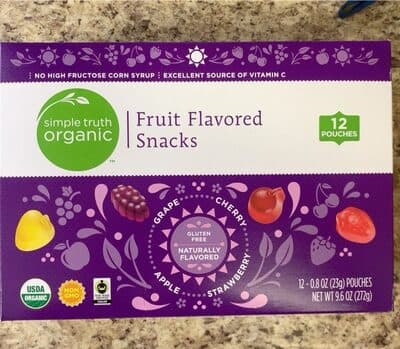 Fruit Flavored Snacks