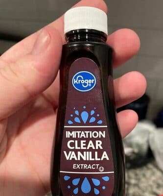 Imitation Clear Vanilla Extract