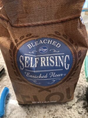 Bleached self rising enriched flour