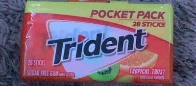 Trident Tropical Twist pocket pack