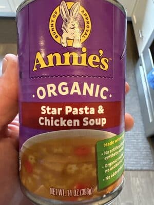 Annie's Organic Star Pasta & Chicken Soup