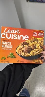 Signature Swedish Meatballs with pasta in gravy