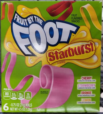 Fruit by the Foot Starburst Flavored