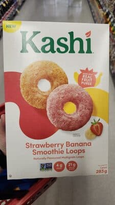 Strawberry Banana Smoothie Loops