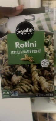 Rotini Enriched Macaroni Product