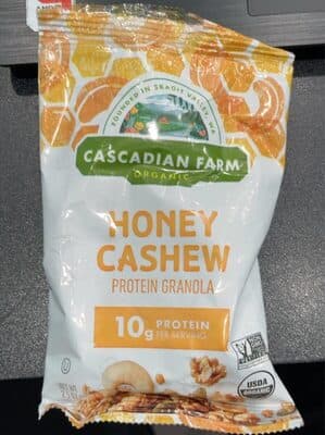 Honey Cashew Protein Granola