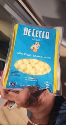 Mini potato gnocchi