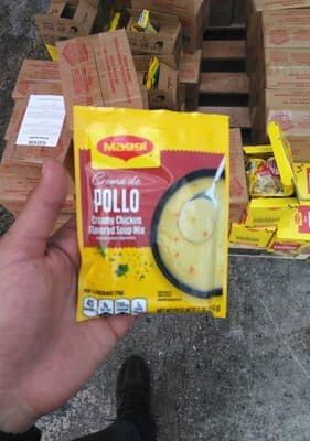 Pollo soup mix, creamy chicken