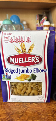 Ridged Jumbo Elbows