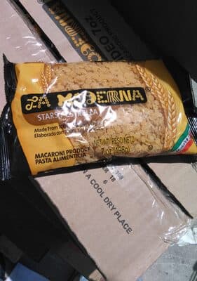 La moderna, stars, macaroni product