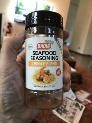 Creole blend blackened seafood seasoning, creole blend