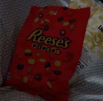 Reese's Pieces bag