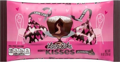 Valentines lava cake chocolates