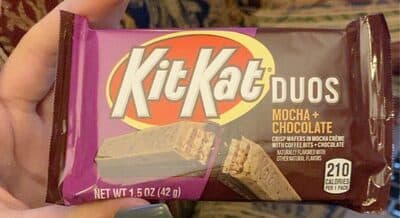 Kitkat mocha chocolate