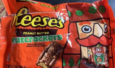 PEANUT BUTTER Nutcrackers Chocolate Candy & Peanut Butter Creme