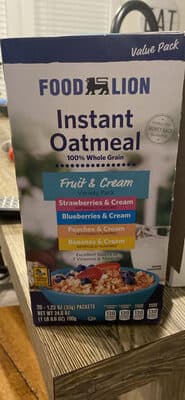 Instant Oatmeal