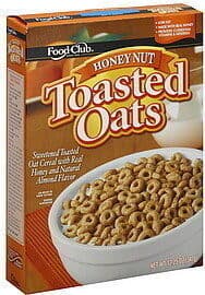 Sweetened Toasted Oat Cereal With Real Honey