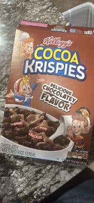 Chocolatey, Sweetened Rice Cereal