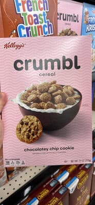 Crumbl Chocolatey Chip Cookie Cereal