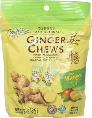Ginger chews mango