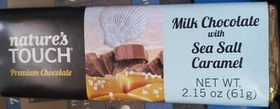 Milk Chocolate with Sea Salt Caramel