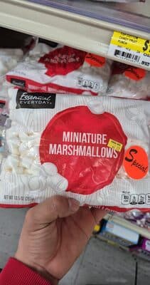 Miniature marshmallows