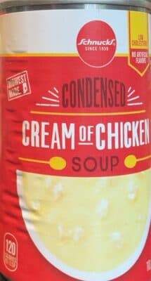 Cream of chicken condensed soup