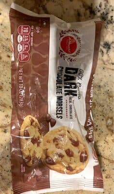 Dark chocolate morsels