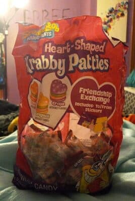 Heart shape krabby patties