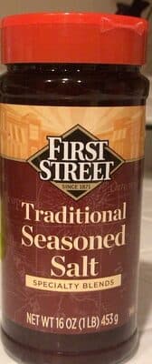 Traditional seasoned salt
