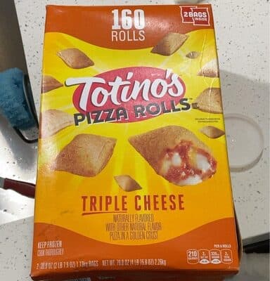 Totino'S Triple Cheese Pizza Rolls 160 Count