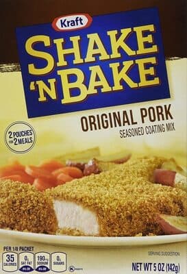 Shake n bake original pork seasoned coating mix