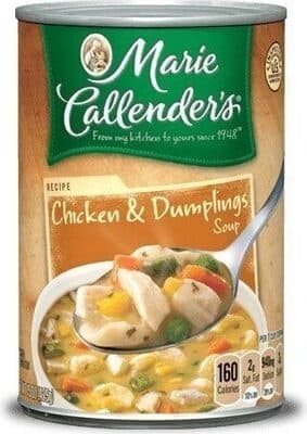 Marie callenders chicken dumplings soup