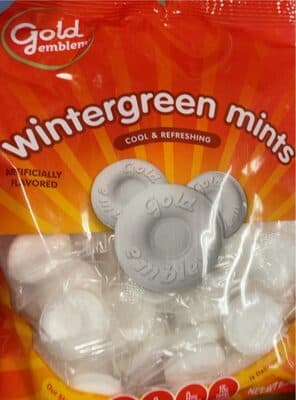 Wintergreen Flavored Mints, Wintergreen