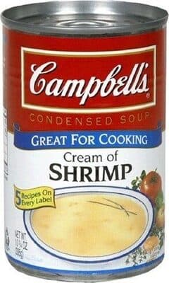 Cream of shrmp soup