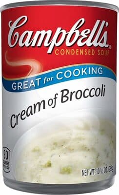 Campbellscondensed cream of broccoli soup