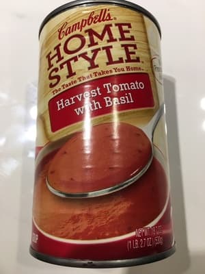 Campbell's homestyle soup tomato basil