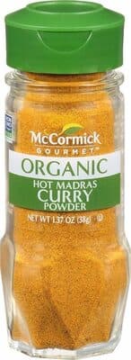 Organic hot madras curry powder